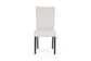 Harrowgate Beige Linen Modern Dining Chair (Set of 2) FredCo