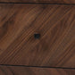 Hartman Mid-Century Modern Walnut Brown Finished Wood 6-Drawer Dresser FredCo