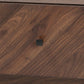 Hartman Mid-Century Modern Walnut Brown Finished Wood Coffee Table FredCo