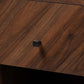 Hartman Mid-Century Modern Walnut Brown Finished Wood Storage Cabinet FredCo
