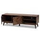 Hartman Mid-Century Modern Walnut Brown Finished Wood TV Stand FredCo