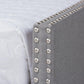 Haylie Modern and Contemporary Light Grey Fabric Upholstered Full Size Daybed FredCo