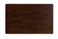 Helene Mid-Century Modern Warm Grey Fabric and Dark Brown Finished Wood 5-Piece Dining Set FredCo