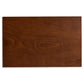 Henry Modern and Contemporary Grey Fabric Upholstered and Walnut Brown Finished Wood 5-Piece Dining Set FredCo