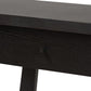 Herman Modern and Contemporary Dark Brown Finished Wood 1-Drawer Console Table FredCo