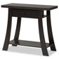 Herman Modern and Contemporary Dark Brown Finished Wood 1-Drawer Console Table FredCo