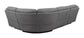 Higgins Four-Piece Upholstered Power Sectional Grey 600370 Coaster FredCo