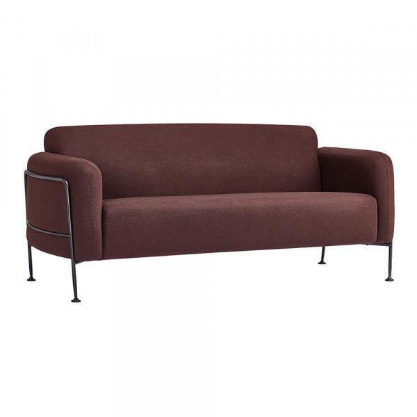 Holland Coffee Sofa CHMS011-3 COFFEE 82 Inches FredCo