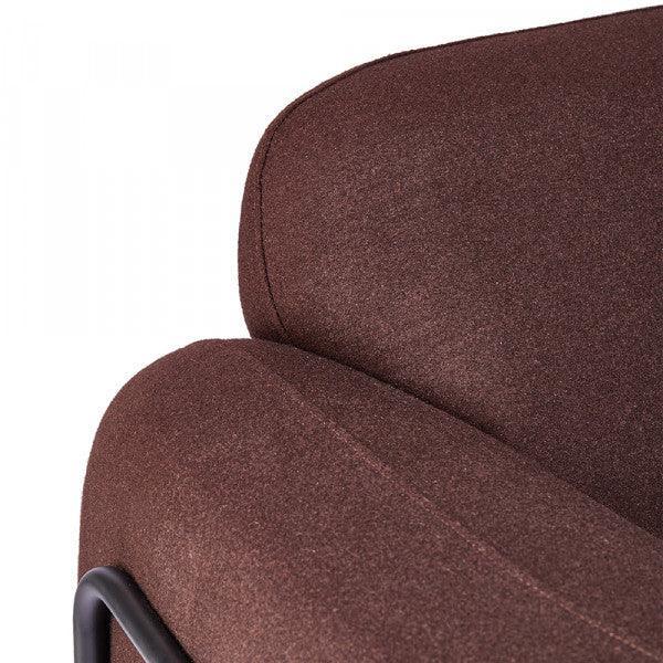 Holland Coffee Sofa CHMS011-3 COFFEE 82 Inches FredCo