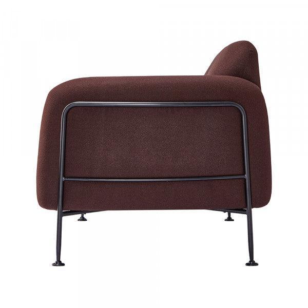 Holland Coffee Sofa CHMS011-3 COFFEE 82 Inches FredCo