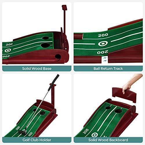 Indoor Golf Putting Mat 9.5'L FredCo
