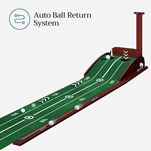 Indoor Golf Putting Mat 9.5'L FredCo
