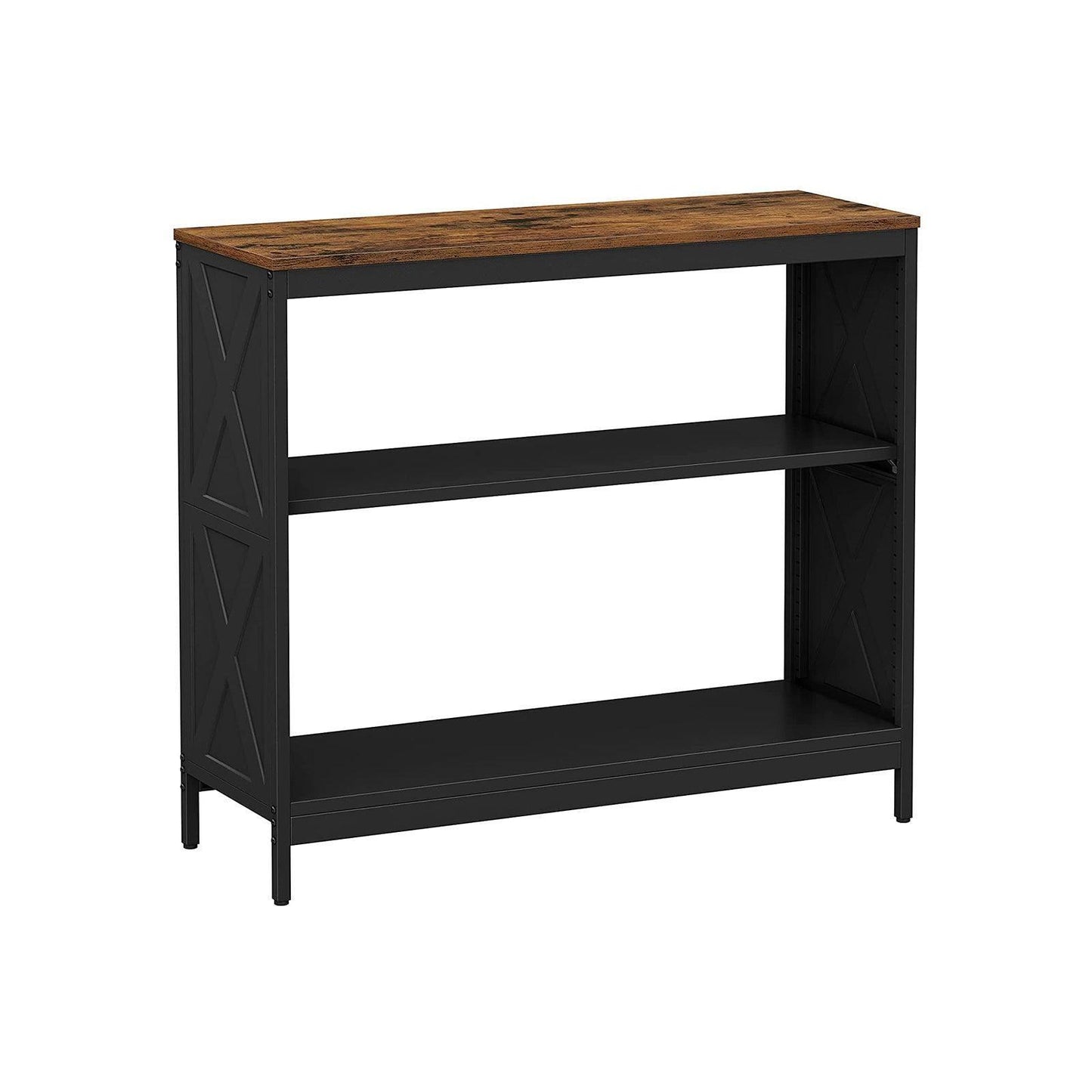 Industrial 3-Tier Console Table, 39 Inch FredCo