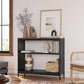 Industrial 3-Tier Console Table, 39 Inch FredCo