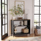 Industrial 3-Tier Console Table, 39 Inch FredCo