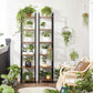Industrial Brown 6 Layers Storage Shelf Unit FredCo