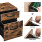 Industrial Brown File Cabinet with 2 Drawers FredCo