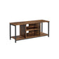 Industrial Brown TV Stand with Shelving FredCo