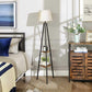 Industrial Free-Standing Floor Lamp with Shelves FredCo