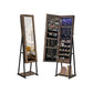 Industrial Mirror Jewelry Cabinet Armoire FredCo