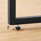Industrial Nesting Tables Rustic Brown and Black FredCo