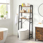 Industrial Over-the-toilet Storage Rack with 3 Shelves FredCo