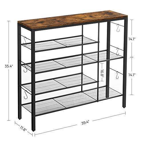 Industrial Shoe Rack Organizer FredCo