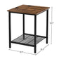 Industrial Steel Frame Nightstands FredCo