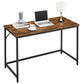 Industrial Writing Computer Desk with Metal Frame FredCo