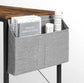 Industrial Writing Desk with Shelves & Storage Bag FredCo