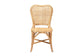 Irene Modern Bohemian Natural Rattan Dining Chair FredCo