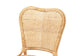 Irene Modern Bohemian Natural Rattan Dining Chair FredCo