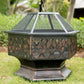 Iron Fire Pit Outdoor 24" FredCo