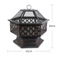 Iron Fire Pit Outdoor 24" FredCo