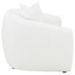 Isabella 2-piece Upholstered Tight Back Living Room Set White 509871-S2 Coaster FredCo