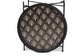 Ivana Modern and Contemporary Black Finished Metal Plant Stand FredCo
