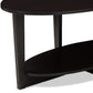 Jacintha Modern and Contemporary Wenge Brown Finished Coffee Table FredCo