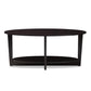 Jacintha Modern and Contemporary Wenge Brown Finished Coffee Table FredCo