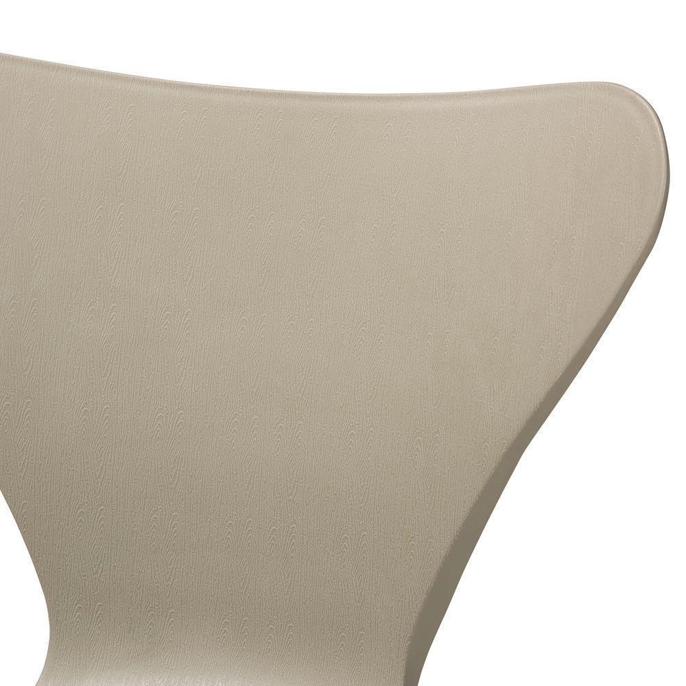 Jaden Modern and Contemporary Beige Plastic and Black Metal 4-Piece Dining Chair Set FredCo