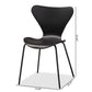 Jaden Modern and Contemporary Black Plastic and Black Metal 4-Piece Dining Chair Set FredCo
