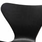 Jaden Modern and Contemporary Black Plastic and Black Metal 4-Piece Dining Chair Set FredCo