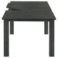Jakob 5-piece Rectangular Dining Set Grey and Black 115131-S5 Coaster FredCo