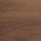 Jamila Modern Transitional Walnut Brown Finished Wood and Synthetic Rattan Full Size Platform Bed FredCo
