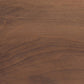 Jamila Modern Transitional Walnut Brown Finished Wood and Synthetic Rattan Queen Size Platform Bed FredCo