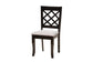 Jana Modern Grey Fabric and Espresso Brown Finished Wood 7-Piece Dining Set FredCo