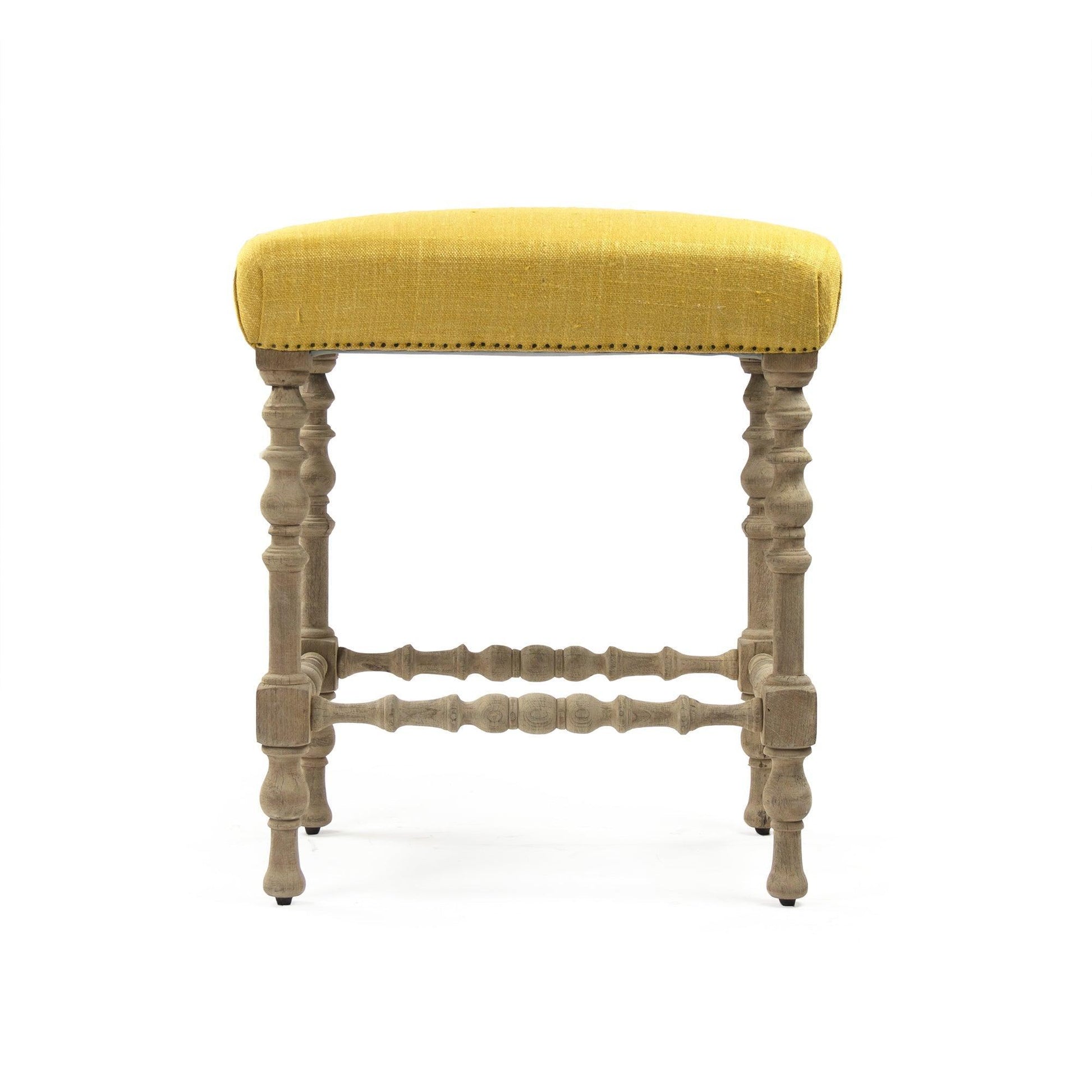 Jeanne Bar Stool LI-SH12-18-88A Bar Yellow FredCo