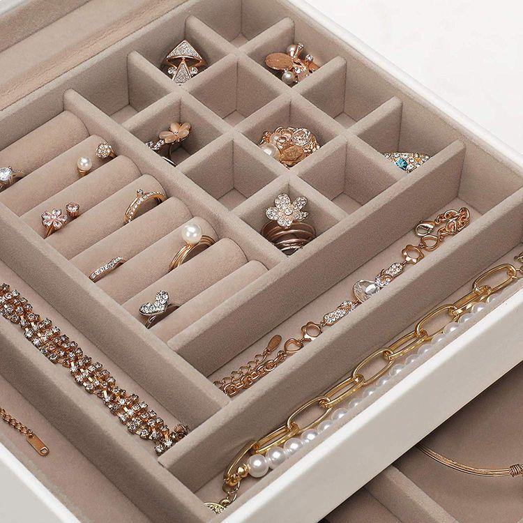 Jewelry Box with Glass Lid FredCo