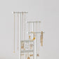 Jewelry Display Holder Stand 14" White FredCo