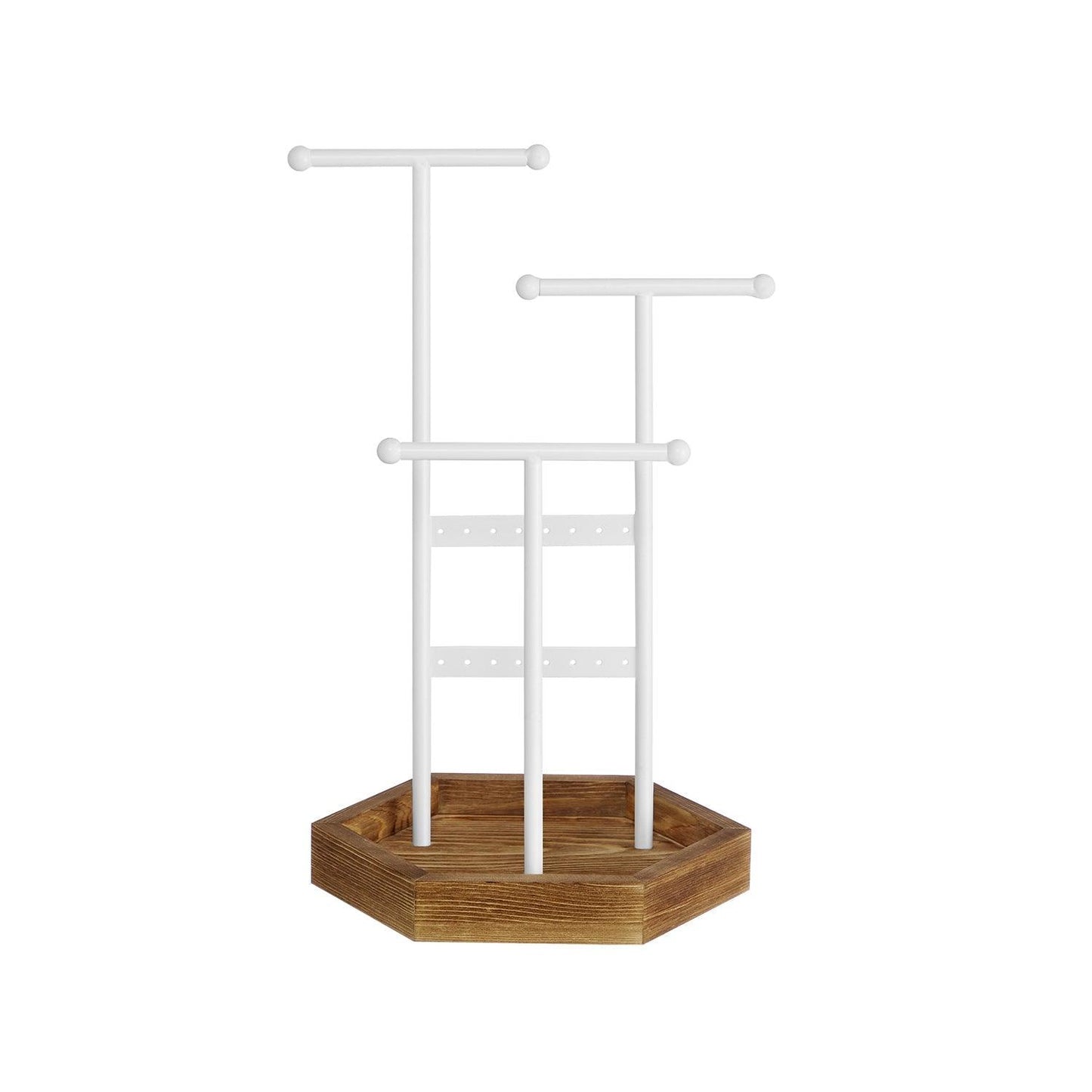 Jewelry Display Holder Stand 14" White FredCo