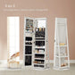 Jewelry Organizers Cabinet with Mirror FredCo